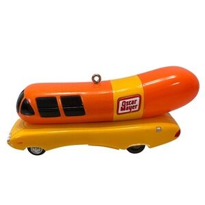 Hallmark Keepsake 2001 Oscar Mayer Wienermobile Musical Ornament Plays Jingle